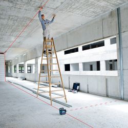 Nível a laser rotativo Bosch GRL 250 HV, 250m, em maleta