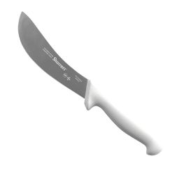 Faca de Carne Para Refile Aéreo Lâmina Curvada Estreita 6'' Com Cabo Branco (BKW206-6) - Starrett