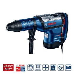 Martelo perfurador Bosch GBH 12-52 DV com SDS max em maleta