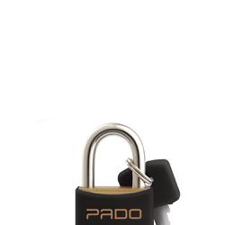 Cadeado Cores Preto 30mm - E-30 - PADO