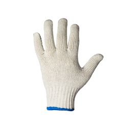 Luva Tricotada Algodão Pigmentada 4 Fios Tamanho único PPM 01 PROTEPLUS
