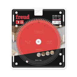 Disco de Serra de Mesa Freud para Painéis bilaminados 250mm 80 dentes com diâmetro do furo 30mm e espessura do corte 2,8mm