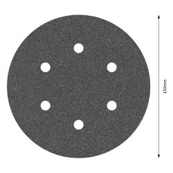 Disco de Lixa 150mm GR.100 PRO F355 Com 5 Unidades (2608605125) - Bosch