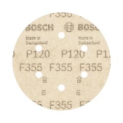 Disco de Lixa Com Velcro 150mm - GR. 120 Com 5 Peças (2608605126) - Bosch