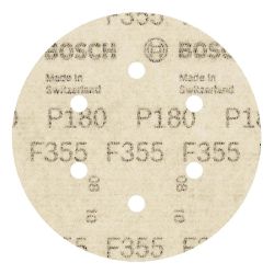 Disco de Lixa 150mm GR.180 F355 Com 5 Unidades (2608605127) - Bosch