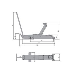 Macaco Jacaré 2 Toneladas J2200 - Bovenau