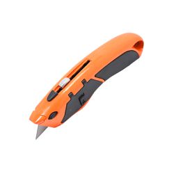 Estilete Trapezoidal Retrátril Com Troca Automática ETR006L - Lufkin