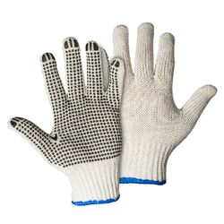 Luva Tricotada Algodão Pigmentada 2 Fios Tamanho único PPM 02 PROTEPLUS