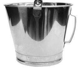 Balde Graduado em Aço Inox 5L (2043W) - Lupus