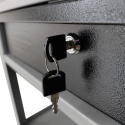 Carrinho Para Ferramentas Aberto Com 1 Gaveta Cinza (44951/006) - Tramontina Pro