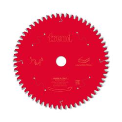 Disco de Serra Circular Freud para Painéis bilaminados 185mm 60 dentes com diâmetro do furo 20mm e espessura do corte 2,4mm