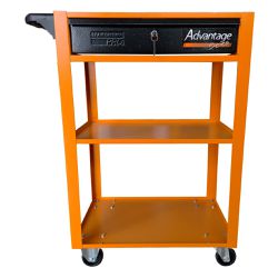 Carrinho Para Ferramentas Aberto Com 1 Gaveta Laranja (44951/002) - Tramontina Pro