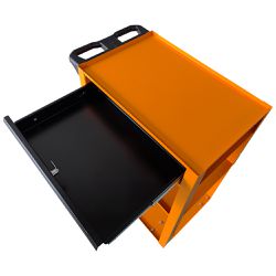 Carrinho Para Ferramentas Aberto Com 1 Gaveta Laranja (44951/002) - Tramontina Pro