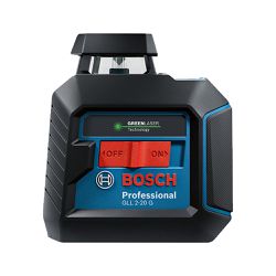 Nível Laser Verde de Linhas Cruzadas GLL 2-20G 10m - Bosch 