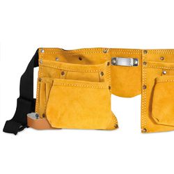 Cinto de Couro Para Ferramentas Com 13 Compartimentos (265,0002) - Noll