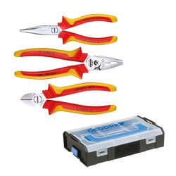 Maleta com Alicates Isolados VDE 3 Peças 091911 - Gedore