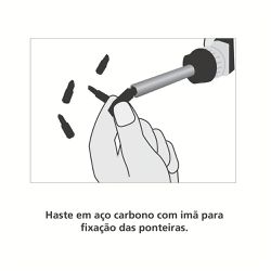 Chave de Fenda Com Ponteira Para Uso Doméstico 7 Peças (43411/001) - Tramontina