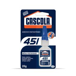 Adesivo Instantâneo Cascola 451 20g - Cascola