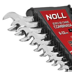 Jogo de Chaves Combinadas 6 - 22mm 12 Peças (408,0001) - Noll