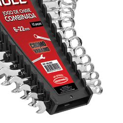 Jogo de Chaves Combinadas 6 - 22mm 12 Peças (408,0001) - Noll