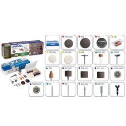 Kit de Acessórios Para Micro Retífica Com 75 Peças (26150707AC) - Dremel