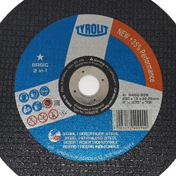 Disco de Corte Deep Cut 9" x 1.9 x 7/8" Basic 2IN1 - 34332876 - TYROLIT