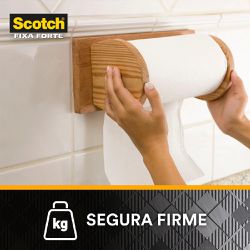 Fita Dupla Face Scotch Fixa Forte Cozinha 24mm x 1,5m (HB004750160) - 3M