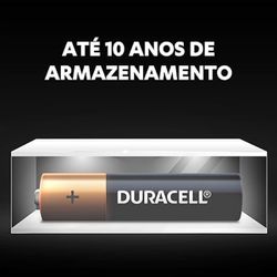 Pilha Alcalina Pequena AAA C/2 (96389) - Duracell