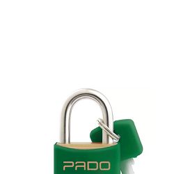 Cadeado Cores Verde 30mm - LT-30 - PADO