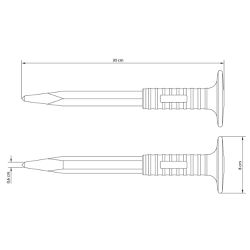Ponteiro Sextavado Com Empunhadura 12'' (42705/912) - Tramontina