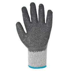 Luva Tricotada Algodão Banho Látex Corrugado PPM 03 PROTEPLUS Tamanho 8