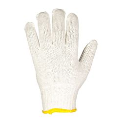 Luva Tricotada Algodão Sem Pigmento Tamanho único PPM 14 PROTEPLUS