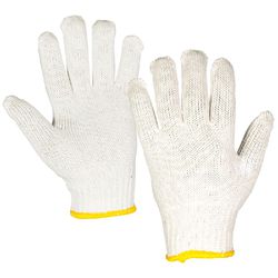 Luva Tricotada Algodão Sem Pigmento Tamanho único PPM 14 PROTEPLUS