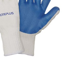 Luva Tricotada com Palma em Borracha Vulcanizada PPM20 PROTEPLUS N8