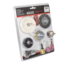 Jogos de Pontas Montadas e Escovas 10 peças 308,0001 ROCAST