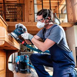 Disco de Lixa Bosch M480 Best for Wood & Paint; 125mm G120 Pacote com 5 unidades