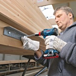 Chave de impacto a bateria Bosch GDX 180-LI, 180Nm, 18V SB