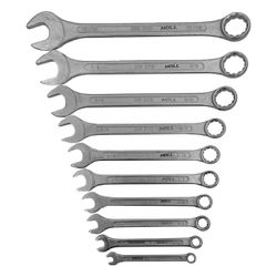 Jogo de Chaves Combinadas 1/4'' á 15/16'' - 10 Peças (408,0004) - Noll