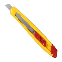 Estilete Série Starrett Lâmina Reta Estreita 9mm Com Trava Deslizante (KUS055-S) - Starrett