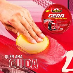 Cera em Pasta Tradicional Com Carnaúba 200g (204) - Proauto 