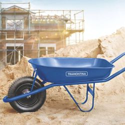 Pneu Com Câmara e Roda Metálica Para Carrinho de Mão 3.25/8'' (77741/024) - Tramontina