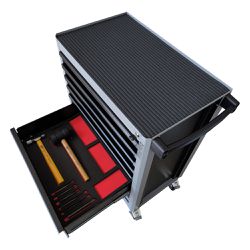 Carrinho Para Ferramentas Com 7 Gavetas e 110 Peças (44950/110) - Tramontina Pro