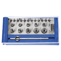 Jogo de Soquetes e Acessórios 1/4'' - 24 Peças (41192/024) - Tramontina