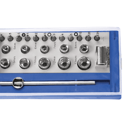 Jogo de Soquetes e Acessórios 1/4'' - 24 Peças (41192/024) - Tramontina