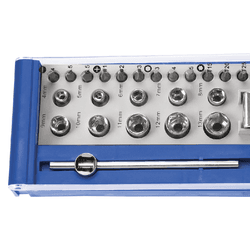 Jogo de Soquetes e Acessórios 1/4'' - 24 Peças (41192/024) - Tramontina