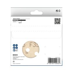 Disco de Lixa Com Velcro 125mm - GR. 80 Com 5 Peças (2608605115) - Bosch