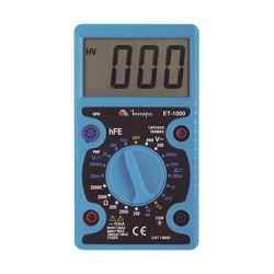 Multimetro Digital AC até 600V ET-1000 - Minipa
