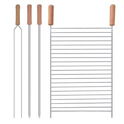 Churrasqueira Portátil Carvão Bonanza Bacia Esmaltada - MOR