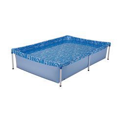 Piscina Retangular Lona em PVC 1.000 Litros - MOR