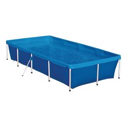 Piscina Retangular Lona em PVC 3.000 Litros - MOR